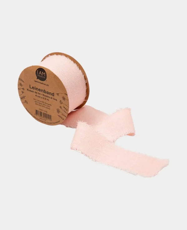 Leinenband, Rosa – Image 2