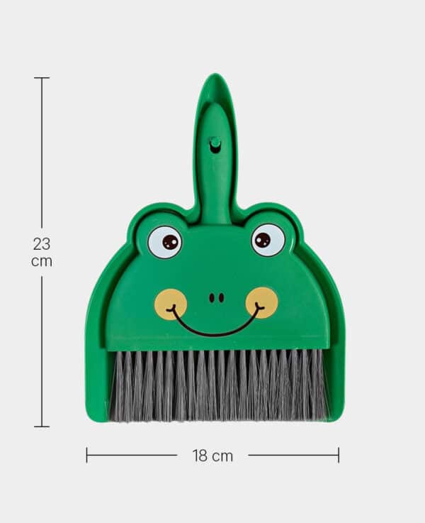 Kinder Kehrschaufel Frosch - Bild 3