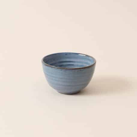 Keramikschale, blau