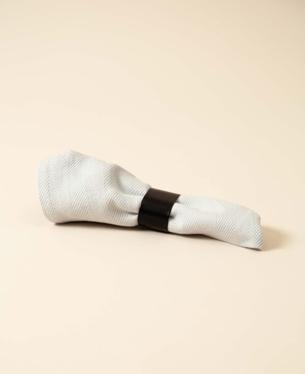 Serviettenring, polished black - Bild 2