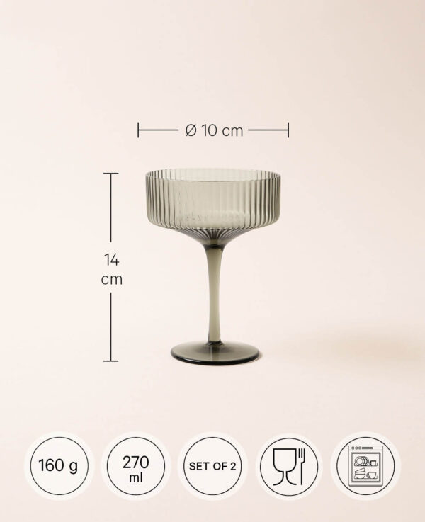 Champagnerglasset Oskar 2 Stk. – Image 4