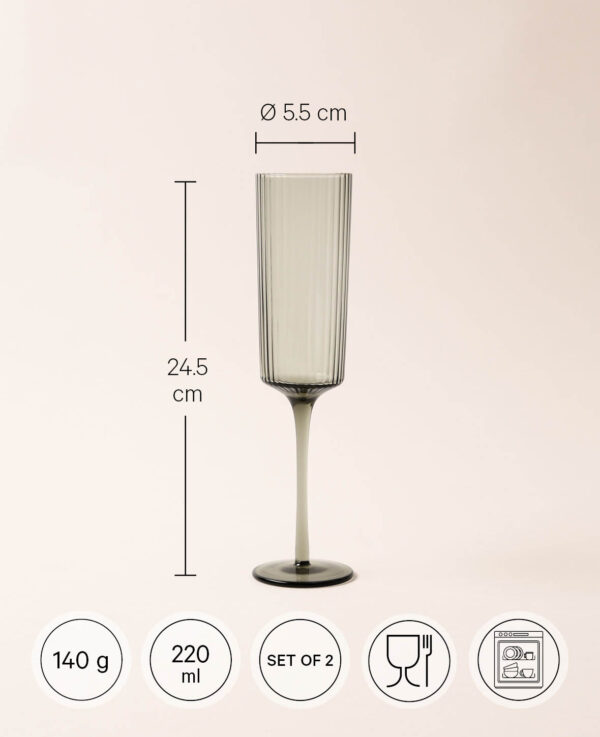 Proseccoglasset Oskar 2 Stk. - Bild 3
