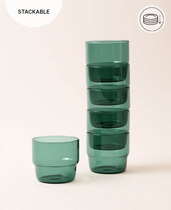 Trinkglasset Mira, türkis, 6 Stk. - Bild 6