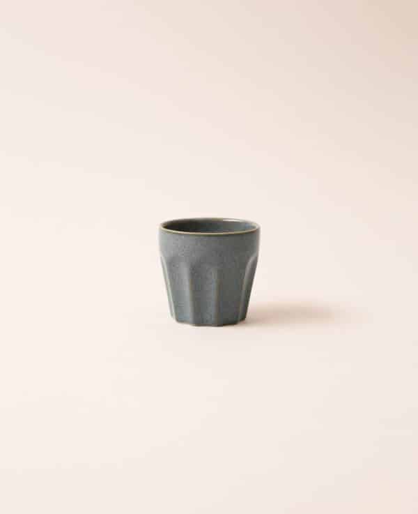 Tasse à expresso, bleu-gris