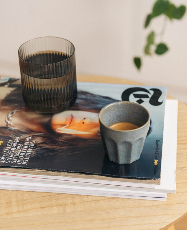 Espressotasse, blau-grau – Image 2