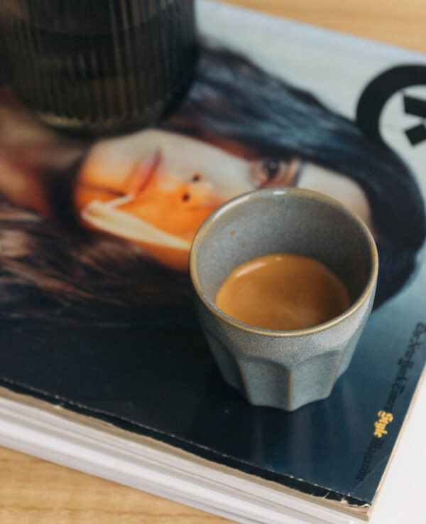 Espressotasse, blau-grau – Image 6