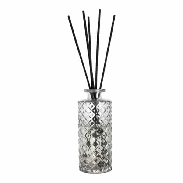Reed Diffuser inkl Glas und Stäbchen 150 ml Secrets & Glass Grey