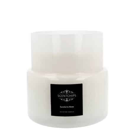 Fragrance Candle Double 2900 gr Sandal & Rose
