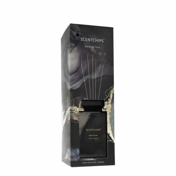Reed Diffuser inkl Glas und Stäbchen XXL 1000ml Square Secret de Paris – Image 2