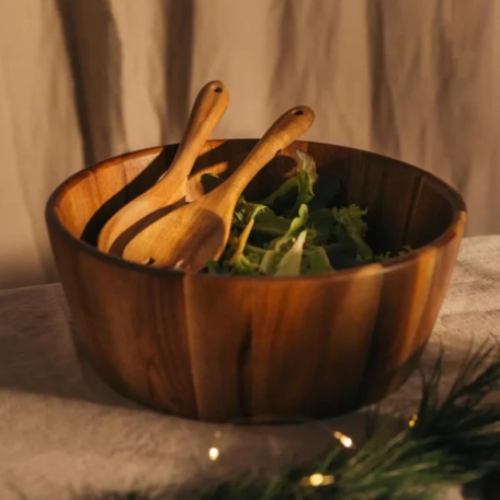 Bol en bois d'acacia