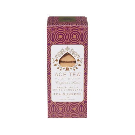 Brazil Nut & White Chocolate Tea Dunkers Cookies – 150g Ace Tea London