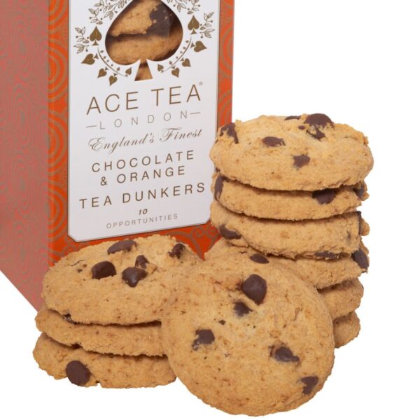 Chocolate & Orange Tea Dunkers Cookies – 150g Ace Tea London – Image 3