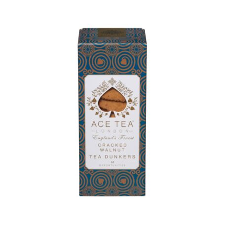 Cracked Walnut Tea Dunkers Cookies 150g Ace Tea London
