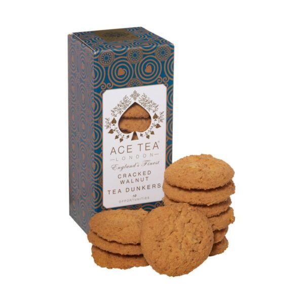 Cracked Walnut Tea Dunkers Cookies 150g Ace Tea London – Image 3