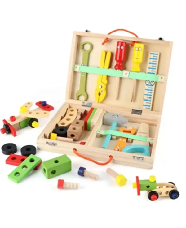 Holz Kinderwerkzeug-Koffer - Bild 2