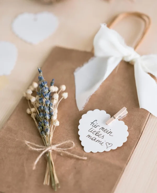 Kraftpapier Geschenktasche, (20er-Set) - Bild 2