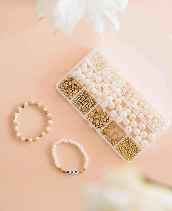 Perlen DIY Schmuck Bastelset - Bild 2