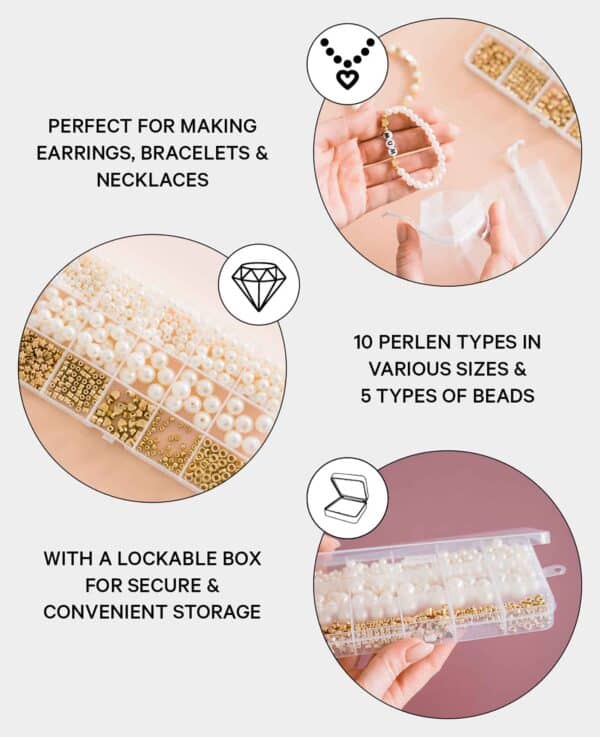 Perlen DIY Schmuck Bastelset - Bild 5