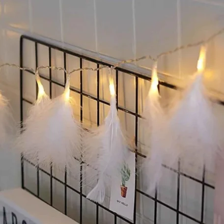 Lichterkette Feder