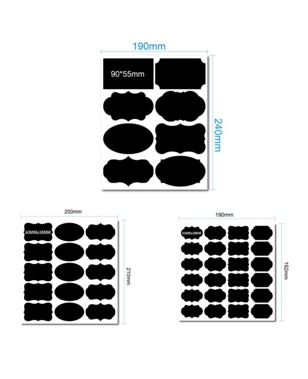 Etiketten Kreidetafel – Image 5