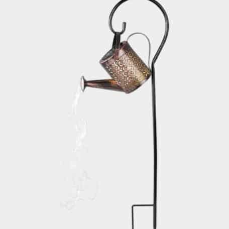 Deko Solar Lichterkette Giesskanne