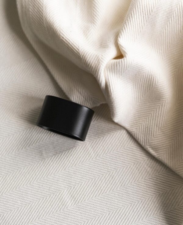Serviettenring, polished black - Bild 3
