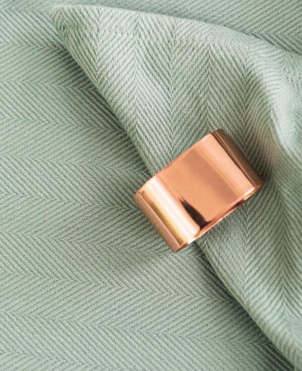 Serviettenring, polished copper - Bild 3