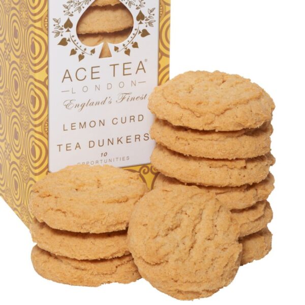 Lemon Curd Tea Dunkers Cookies – 150g Ace Tea London – Image 5