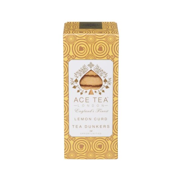 Lemon Curd Tea Dunkers Cookies – 150g Ace Tea London