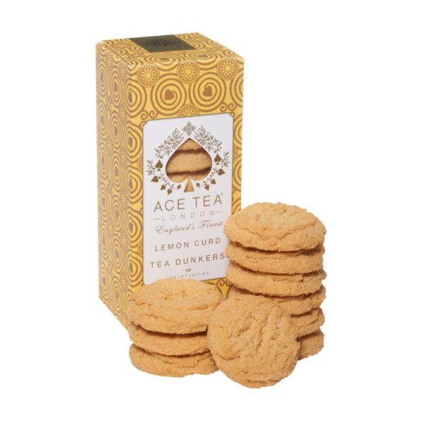 Lemon Curd Tea Dunkers Cookies – 150g Ace Tea London – Image 3