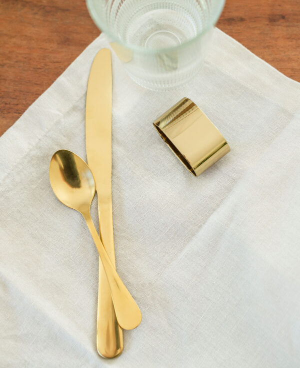 Serviettenring, polished gold - Bild 3