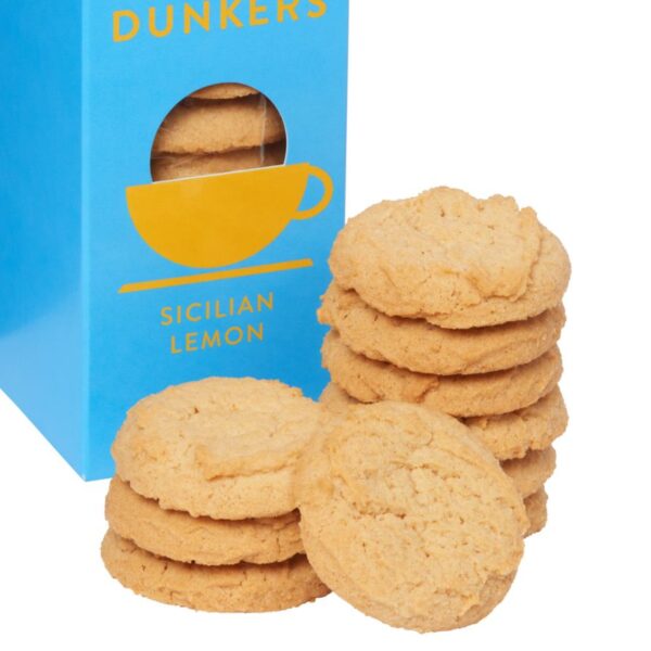 Sicilian Lemon Coffee Dunkers Cookies 150g Ace Tea London – Image 2