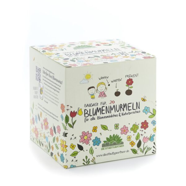 DIY Blumenmurmel Kit für ca. 30 Seedballs - Bild 2