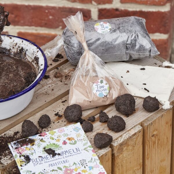 DIY Blumenmurmel Kit für ca. 30 Seedballs - Bild 5
