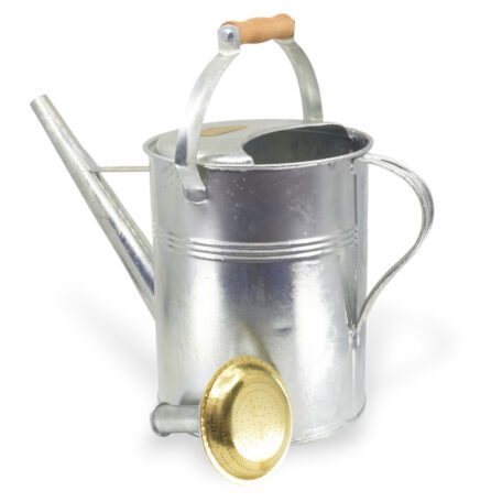 Arrosoir 9l 'poignée en bois' zinc