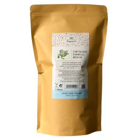 1001 ORGANIC ZIMT PULVER, 500g