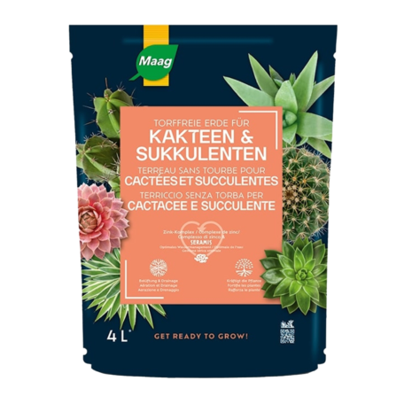 Kakteen & Sukkulenten Erde 4 Liter