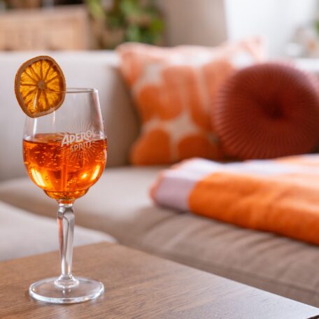 Aperol Spritz Kerze