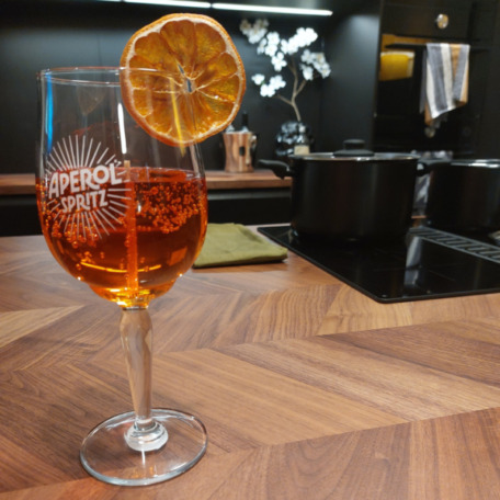 Aperol Spritz Kerze