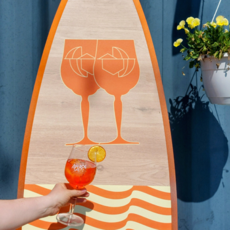 Aperol Spritz Kerze