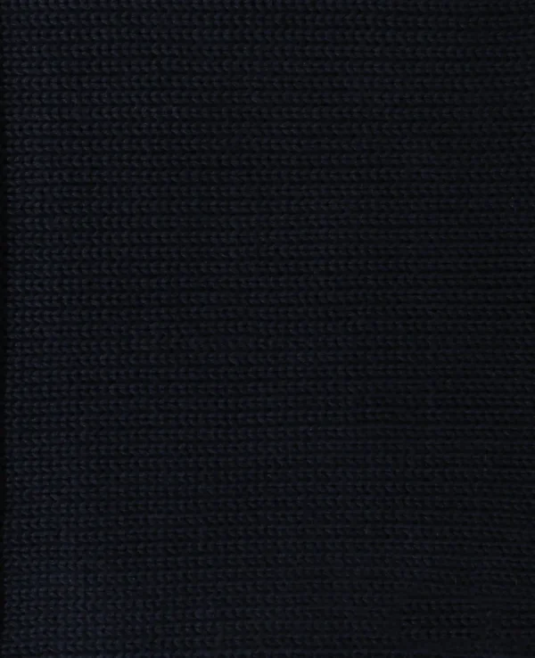 Strickdecke, blau, 130x170cm – Image 2
