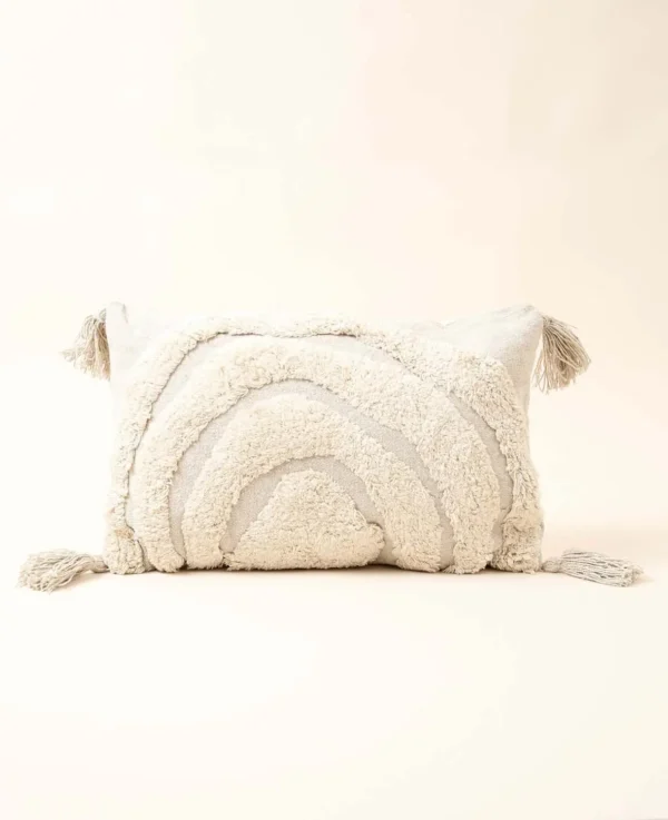 Coussin 30x50 cm blanc