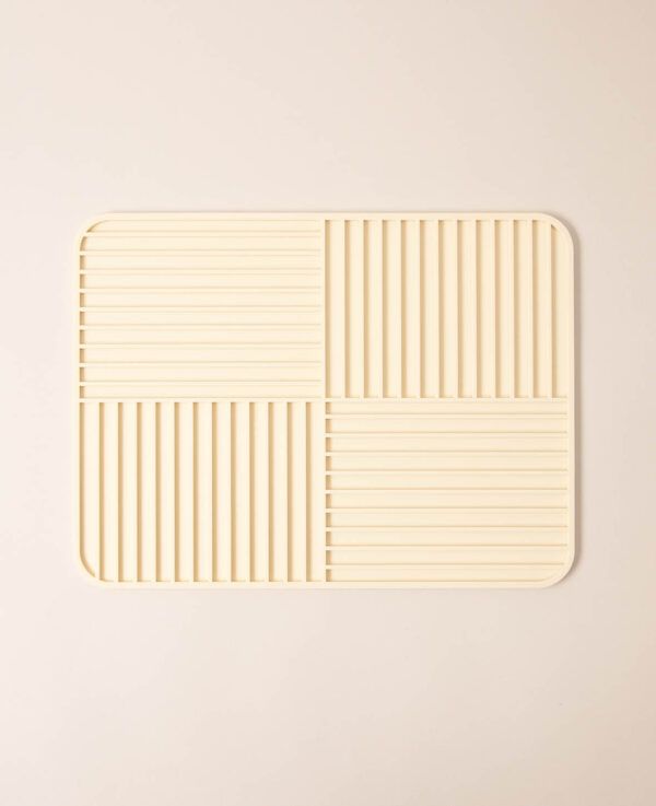 Silikon Abwaschmatte, beige, 30x40.2cm