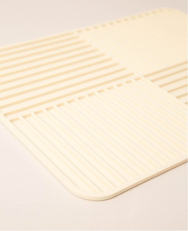 Silikon Abwaschmatte, beige, 30x40.2cm – Image 2