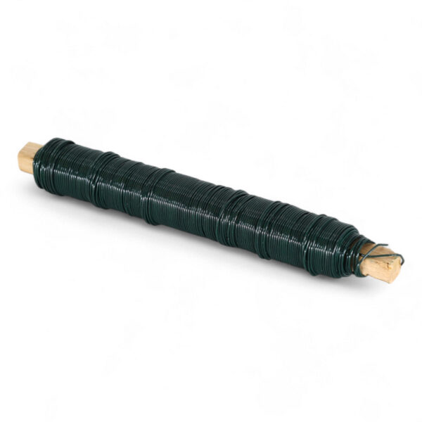 Fil de bobinage 'vert laqué' 0.65 mm 1x rouleau de 100gr