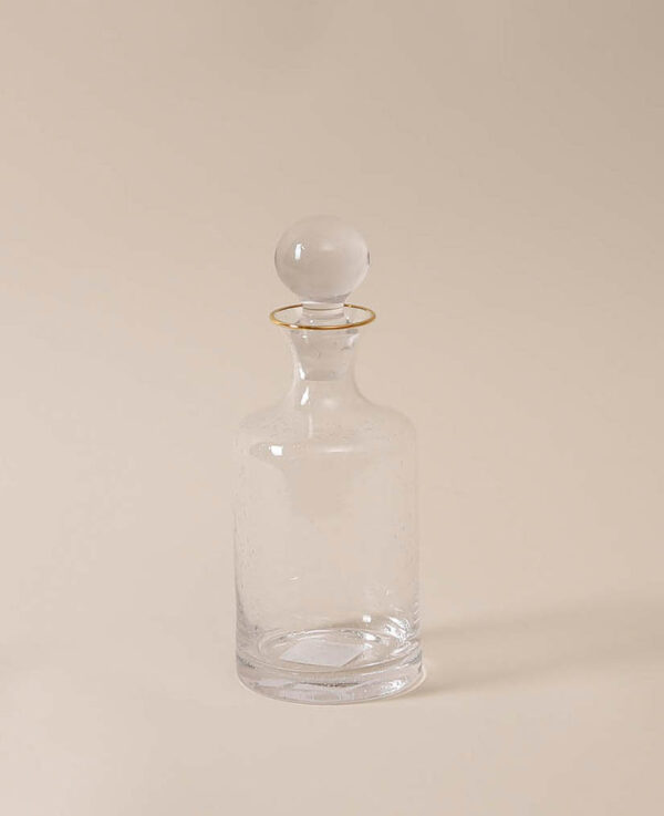 Karaffe mit Goldrand, 25cm – Image 3