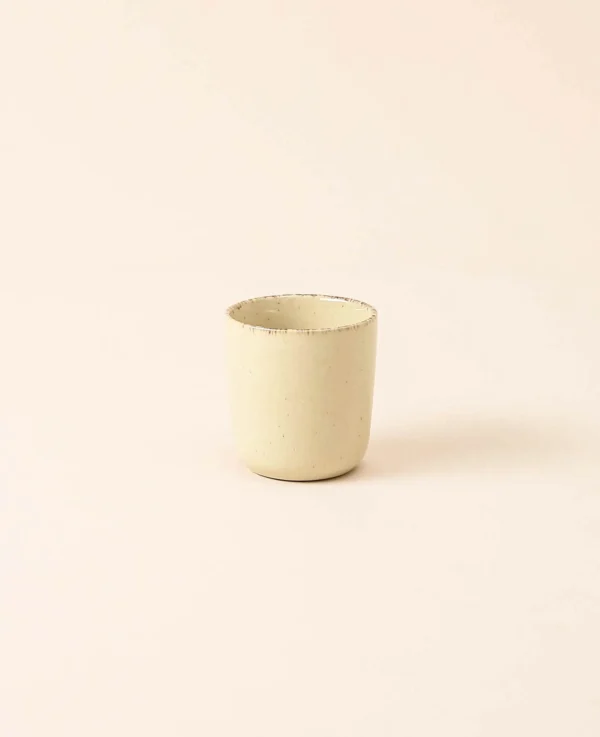 Tonio Becher off white, h8,5xd8cm
