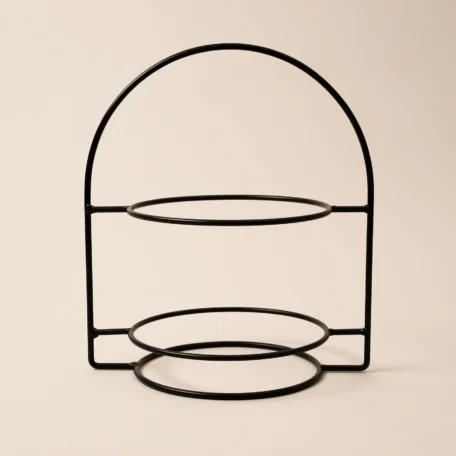 Etagere Schwarz, 30x21x34cm