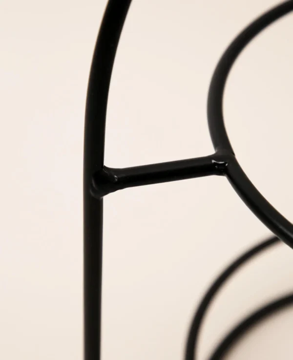 Etagere Schwarz, 30x21x34cm - Bild 4