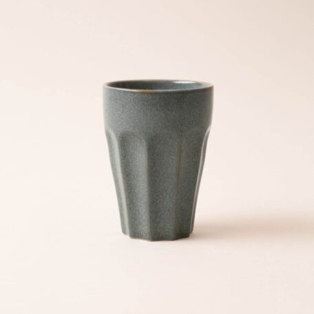 Tasse macchiato, bleu-gris